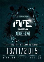 Tickets für MME BOOKINGS INDOOR FESTIVAL am 13.11.2015 - Karten kaufen